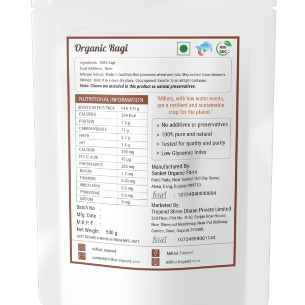 ragi nutrition value