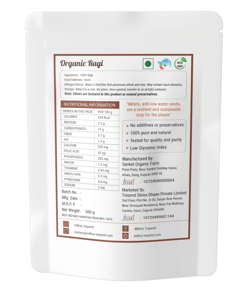 ragi nutrition value