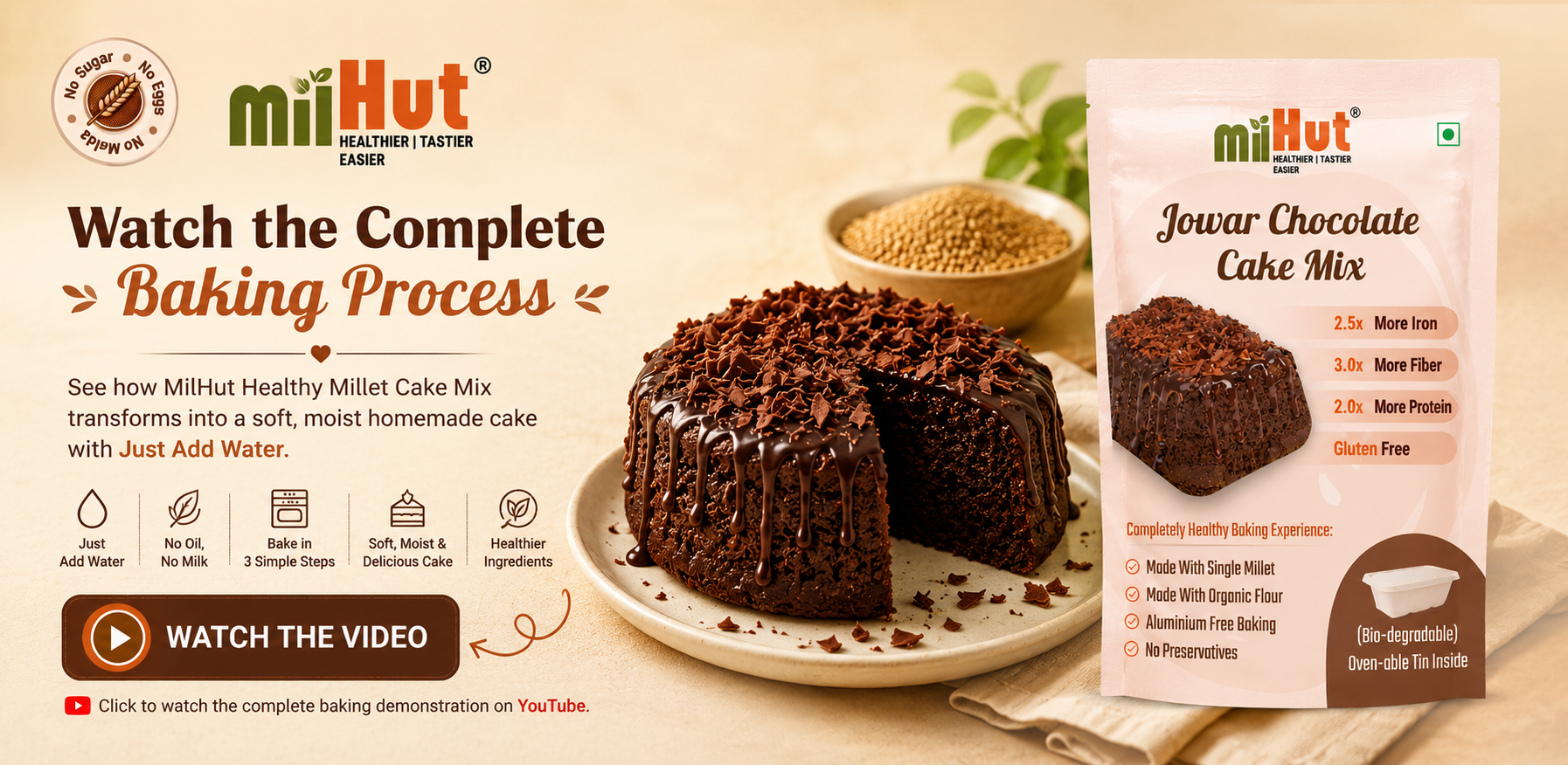 Cake mix link for youtube video