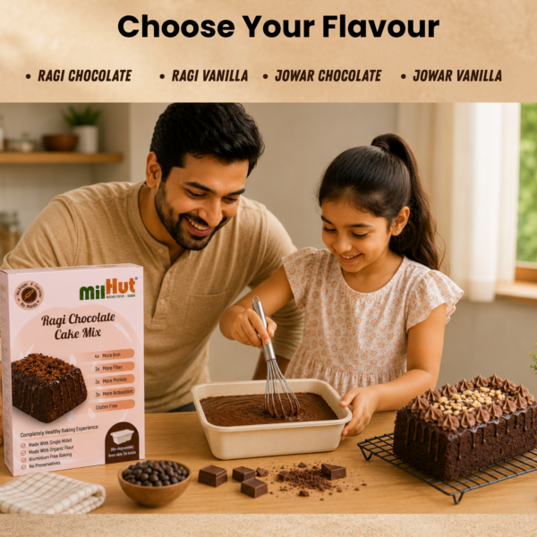 Millet cake mix - Ragi & Jowar