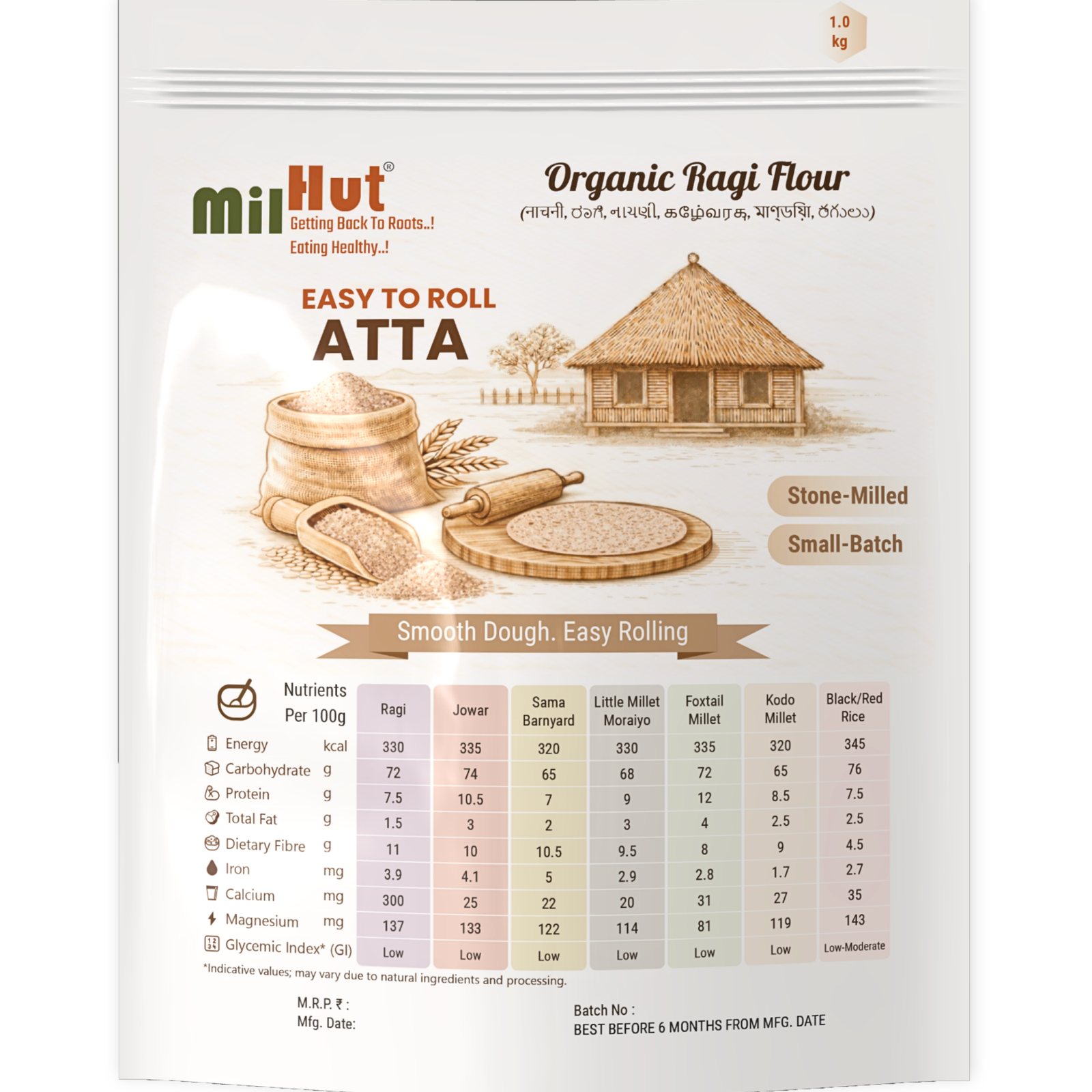 Ragi flour 1kg
