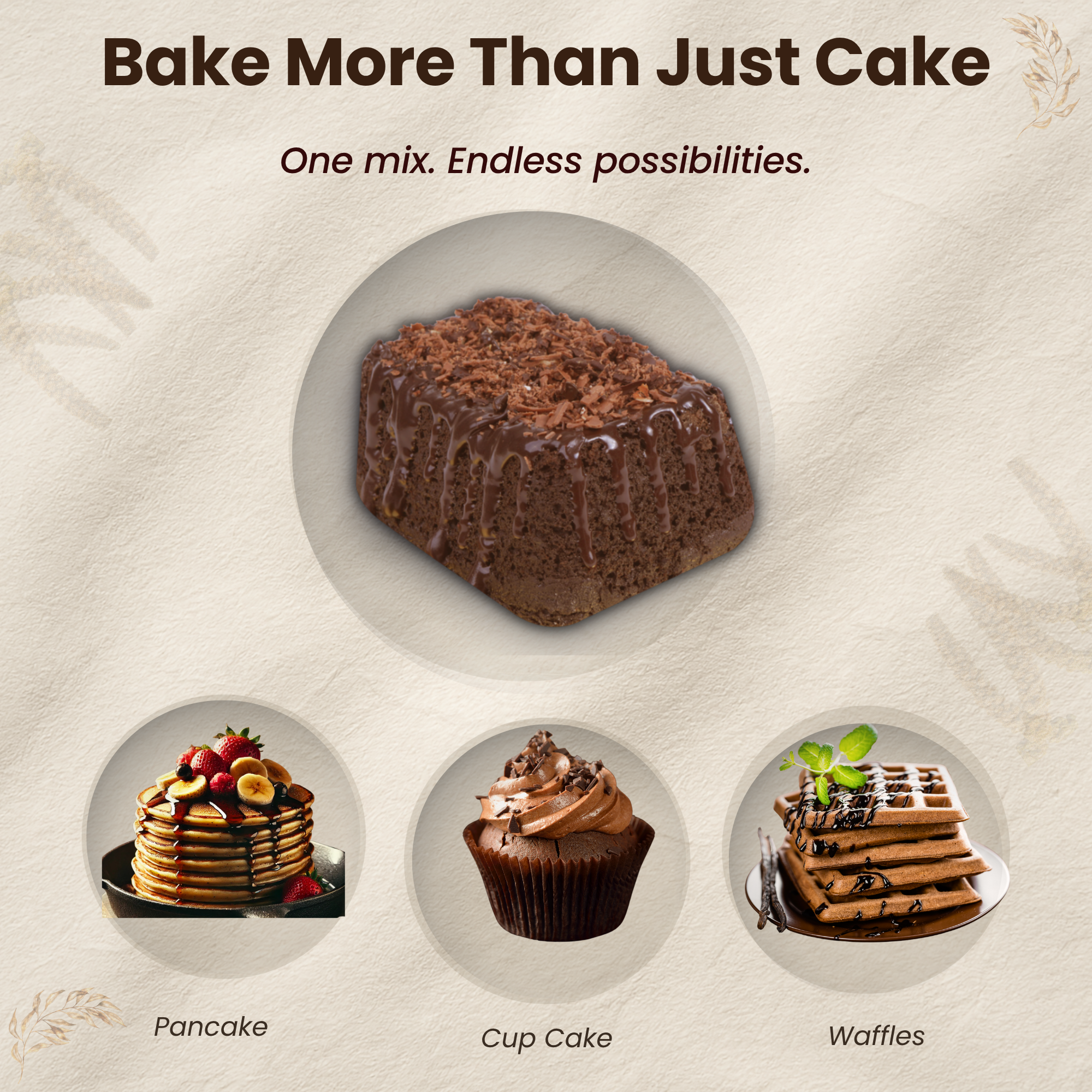 MilHut Healthy Millet Cake Mix | Eggless, Yeast free Cake Premix- Choose your option - Image 6