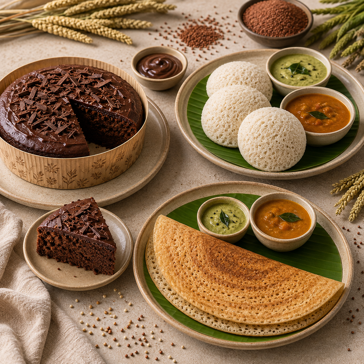 Millet mixes